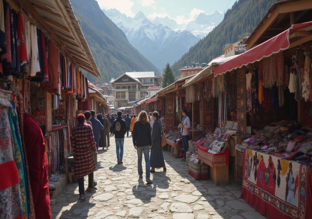 Shopping In Pahalgam